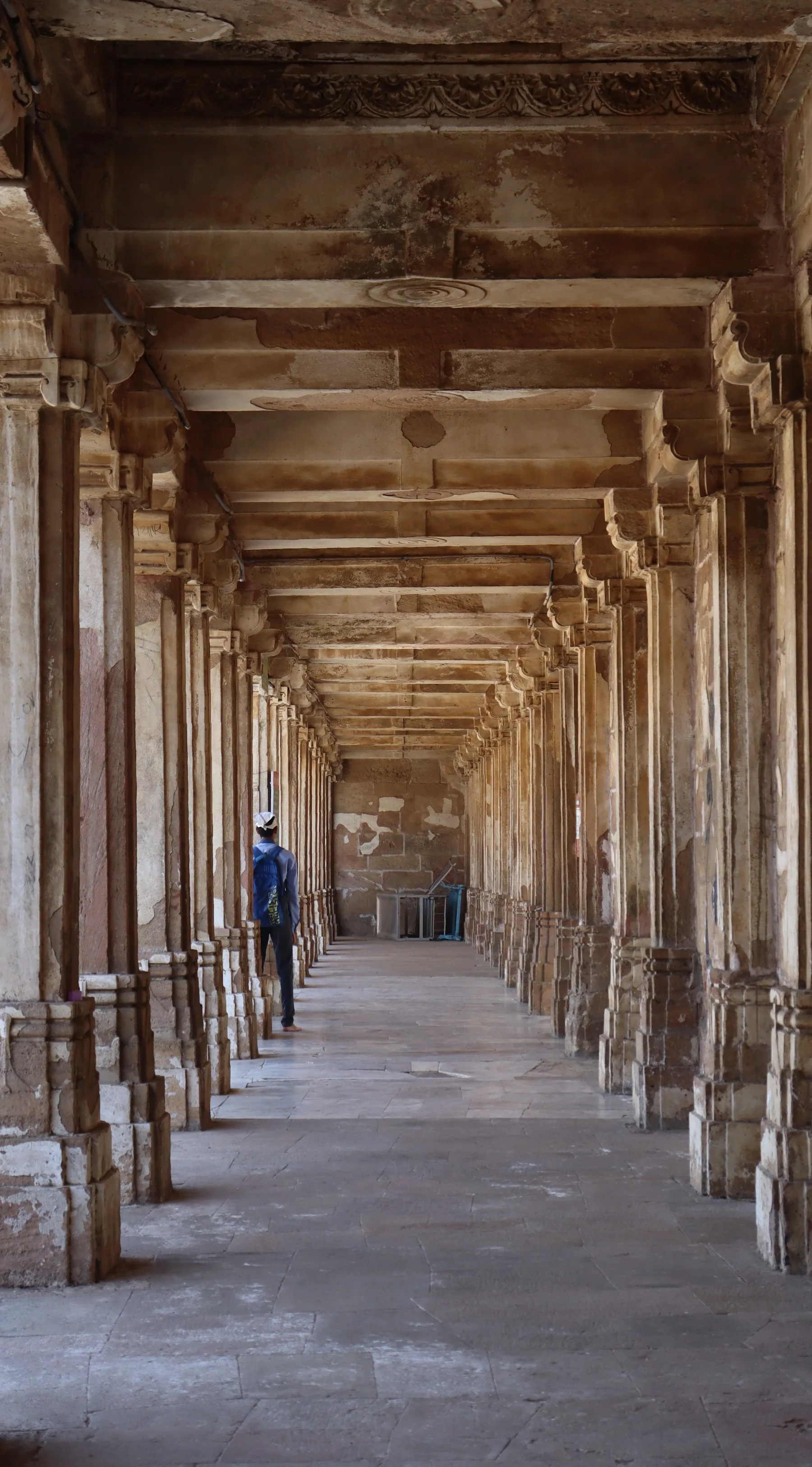 Historic corridor architecture in Ahmedabad